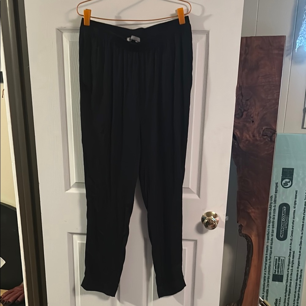 InCashmere Silk Black Casual Pants